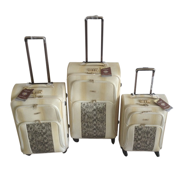 PU Leather Bags Trolley Case Luggage Jb-D010