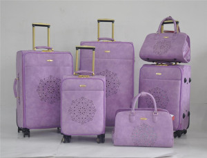 PU Leather Material Sipinner Wheels Bags (#5064)