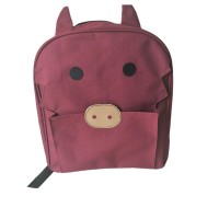 Custom fashion design cute animal shape kids backpack for school