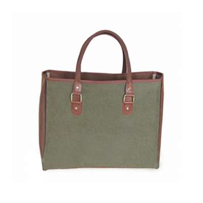 Wholesale Cheap durable Angola suede bag travel tote bag