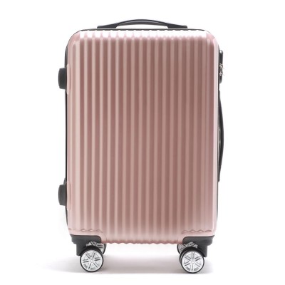 Fashion and cheap durable ABS travel trolley luggage set